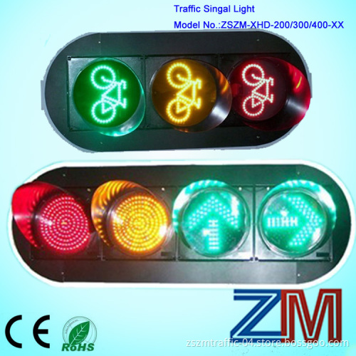 Shenzhen Zszm LED Full Ball Bicycle Traffic Signal Lights